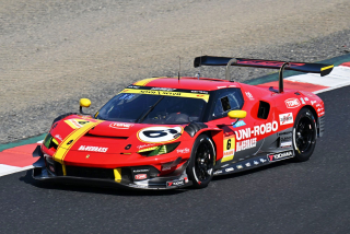 Uni-Robo Bluegrass Ferrari Velorex #6 Y.Katayama/N.Krütten GT300 Super GT 2026 1:43 Look Smart Models