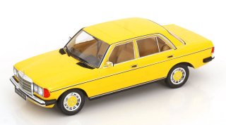 Mercedes-Benz 230E W123 1975 yellow 1:18 KK Scale
