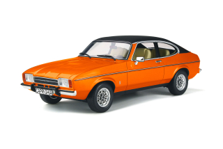 Ford Capri MK2 3.0L V6 Ghia 1974 orange/black 1:18 OttOmobile