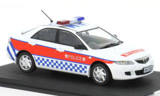 Mazda 6 *Hong Kong Police* 2003 white/red/blue 1:43 Vitesse