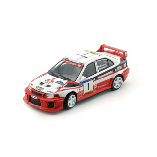 Mitsubishi Lancer EVO V Mitsubishi Ralliart #1 T.Mäkinen/R.Mannisenmäki Group A Rallye Catalunya 1998 1:64 BM Creations