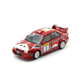 Mitsubishi Lancer EVO VI Marlboro Mitsubishi Ralliart #1 T.Mäkinen/R.Mannisenmäki Winner Rally Monte Carlo 1999 1:64 BM Creations