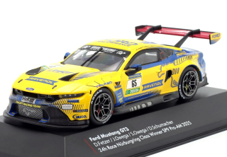 Ford Mustang GT3 HRT Ford Performance #65 Fetzer/Schumacher/S.Owega/J.Owega 4th 24H Nürburgring 2025 1:43 Ixo Models
