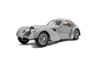 Bugatti Atlantic Type 57 SC 1937 matt silver 1:18 Solido