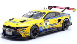 Ford Mustang GT3 HRT Ford Performance #65 Fetzer/Schumacher/S.Owega/J.Owega 4th 24H Nürburgring 2025 1:18 Ixo Models