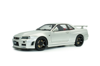 Nissan Skyline R34 GT-R Z Tune 1999 silver 1:18 Solido