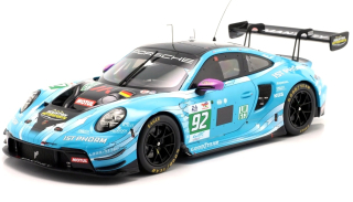 Porsche 911 GT3 R Manthey 1st Phorm #92 Hardwick/Lietz/Pera Winner LMGT3 24H Le Mans 2025 1:18 Ixo Models