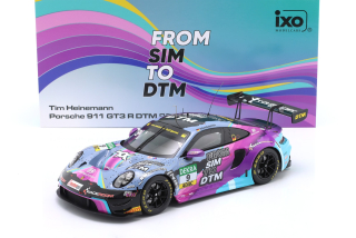 Porsche 911 992 GT3 R #9 T.Heinemann DTM 2023 with Collector's Box 1:18 Ixo Models