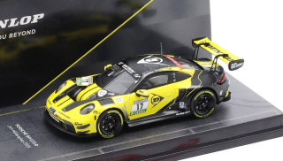 Porsche 911 (992) GT3 R Dunlop Motorsport #17 Boccolacci/Picariello/Andlauer/Menzel 24H Nürburgring 2026 1:64 Ixo Models