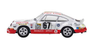 Porsche 911 Carrera RSR 2.8 #67 W.Vollery/E.Chapus/R.Dorchy 24H Le Mans 1974 1:64 Spark