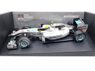 Mercedes MGP W01 #4 N. Rosberg 2010 1:18 Minichamps