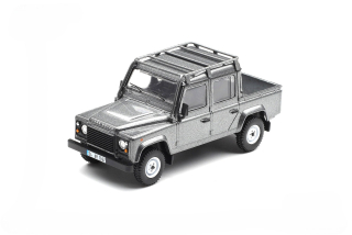 Land Rover Defender 110 Crew Cab *Skyfall* 2012 English Blister Packaging grey 1:64 Mini GT