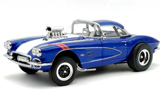 Chevrolet Corvette Grand Sport Gasser 1961 blue 1:18 Acme Diecast