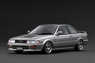 Toyota Corolla Levin GT APEX AE92 gun metallic 1:18 Ignition Model