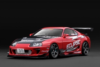 Toyota Supra RZ JZA80 ORIDO-STREET Ver.2 red 1:18 Ignition Model