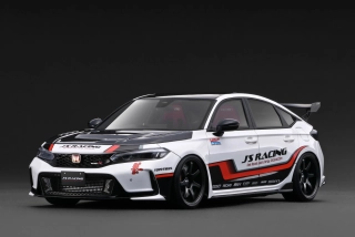 Honda Civic Type-R J'S Racing FL5 *Demo Car* white 1:18 Ignition Model
