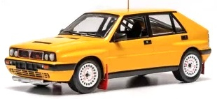 Lancia Delta Integrale 16V Base Rally 1989 yellow 1:43 Ixo Models