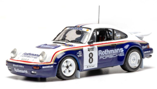 Porsche 911 RS SC Team Rothmans Porsche #8 B.Beguin/J.J.Lenne Rally Costa Brava 1985 1:43 Ixo Models