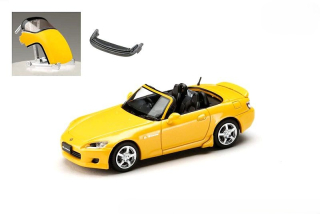 Honda S2000 AP1 Costumized Version indy yellow pearl 1:64 Hobby Japan