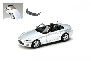 Honda S2000 AP1 sebring silver metallic 1:64 Hobby Japan