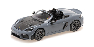 Porsche Spyder RS Weissach Package 2023 grey 1:43 Minichamps