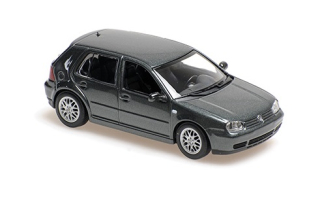 Volkswagen Golf IV 1999 grey metallic 1:43 Minichamps