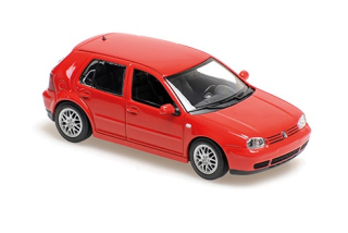 Volkswagen Golf IV 1999 red 1:43 Minichamps