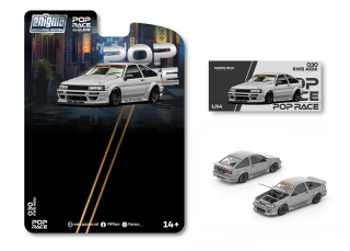Toyota RWB AE86 matte grey 1:64 Pop Race