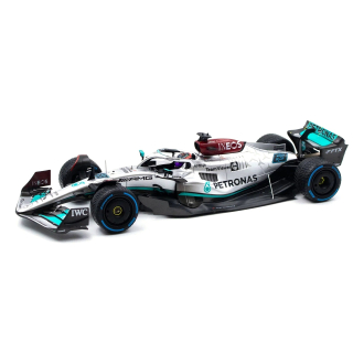 Mercedes-AMG F1 W13 #63 G. Russell 5th Monaco GP 2022 1:18 Minichamps