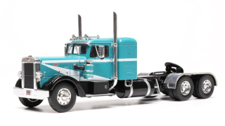 Peterbilt 350 Tractor Truck 3-Assi 1952 light blue/black 1:43 Ixo Models