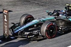 Mercedes-AMG Petronas F1 Team W17 #12 K.Antonelli Winner Chinese GP 2026 with Pit Board 1:64 Minichamps
