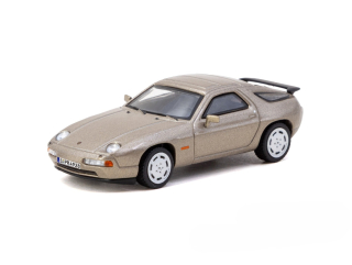 Porsche 928 S4 1992 platinum metallic 1:64 Tarmac