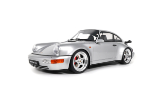 Porsche 911 (964) 3.6 Turbo 1993 Polar silver 1:8 GT Spirit