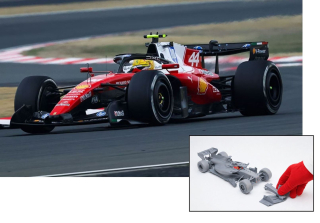 Ferrari SF-26 #44 L.Hamilton 3rd Chinese GP 2026 1:18 B.B.R.