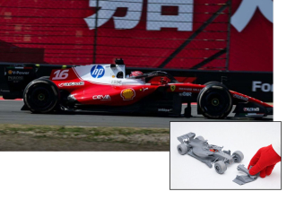 Ferrari SF-26 #16 C.Leclerc 4th Chinese GP 2026 1:18 B.B.R.