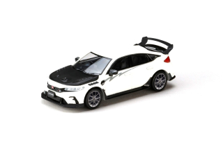 Honda Civic Type-R (FL5) MUGEN Group.B 2025 championship white 1:64 Hobby Japan
