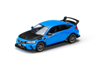 Honda Civic Type-R (FL5) MUGEN Group.B 2025 racing blue pearl 1:64 Hobby Japan