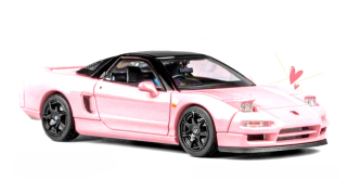 Honda Custom NSX-R NA1 *Valentine's Day Special Edition* metallic pink 1:64 Microturbo