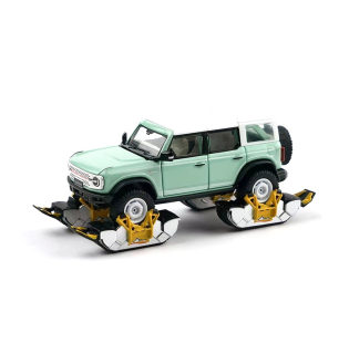 Ford Bronco Gen.6 green/white 1:64 XCartoys