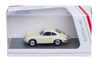 Porsche 356 Carrera 2 ivory 1:64 Schuco