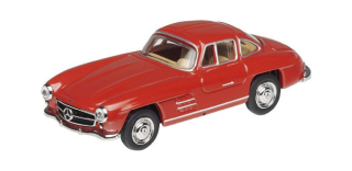 Mercedes-Benz 300 SL gullwing red 1:64 Schuco