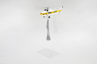Sikorsky S58T Helicopter Camel Trophy Borneo 1985 1:64 Mini GT