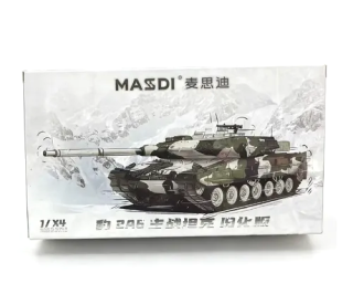 Leopard 2A6 Aging Version winter camouflage 1:64 Massdi