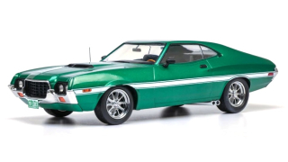 Ford Gran Torino Coupe 1972 green metallic/white 1:18 Ixo Models