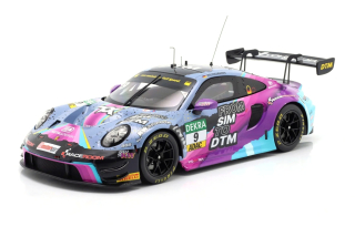 Porsche 911 992 GT3 R #9 T.Heinemann DTM 2023 with Collector's Box 1:18 Ixo Models