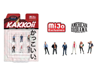 Figure Set: Kakkoii 1:64 American Diorama