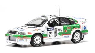 Škoda Octavia WRC Team Škoda Motorsport #21 Blomqvist/Goni Rally Finland 2001 1:43 Ixo Models