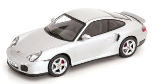 Porsche 911 996 Turbo 2000 silver 1:18 KK Scale