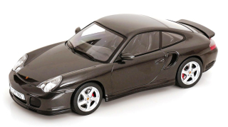 Porsche 911 996 Turbo 2000 black metallic 1:18 KK Scale