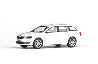 Škoda Octavia III Combi 2013 bílá candy 1:43 Abrex